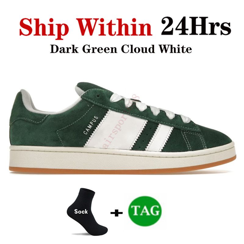 07 Dark Green Cloud White