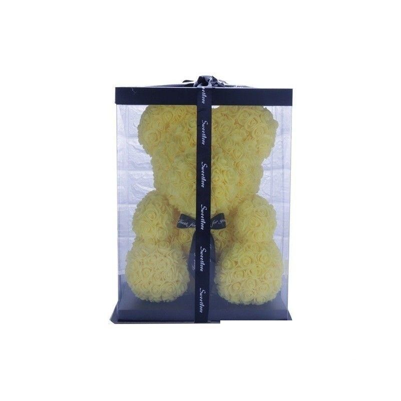 25 cm giallo con scatola