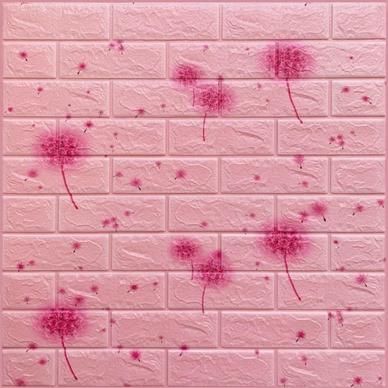 Tarassaco Rosa-10pz 77x70cm