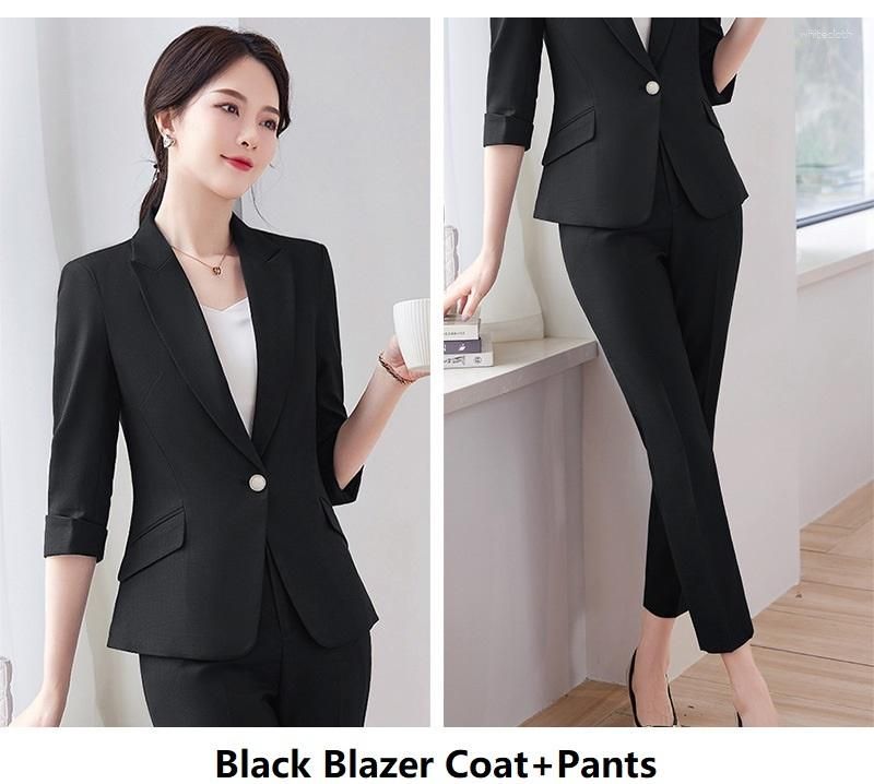 Black Pantsuits