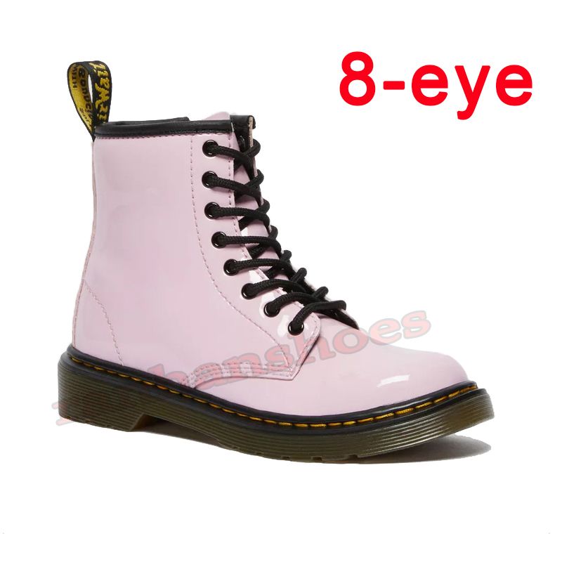 A14 1460 Couro Envernizado Rosa 35-45