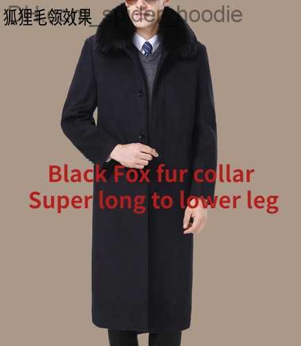 Black Fox Fur Colla