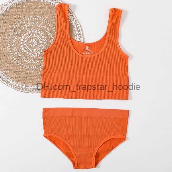 high waist orange