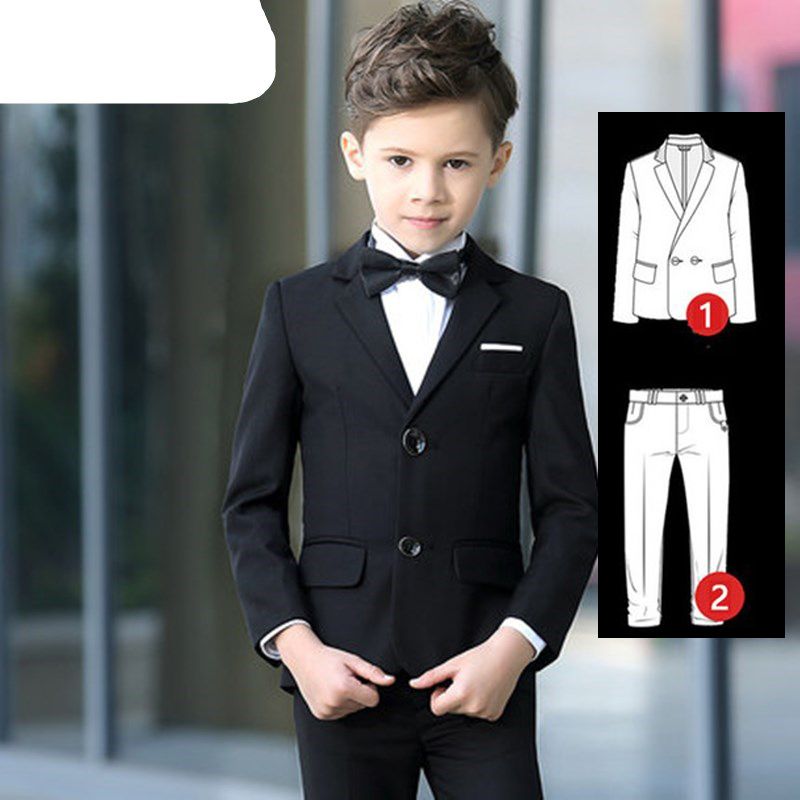 3pcs coat pants tie