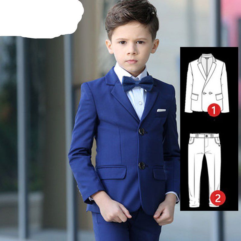 3pcs coat pants tie