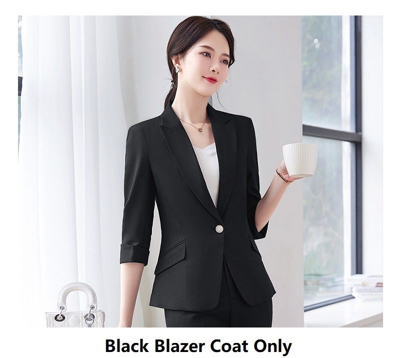 Black Blazer Coat