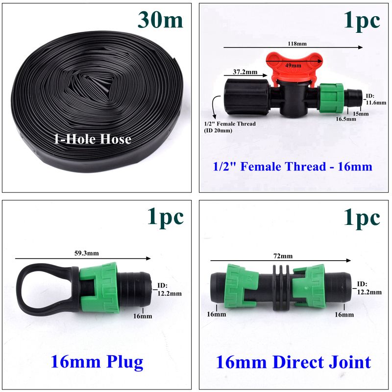 30m 1-Hole Set U