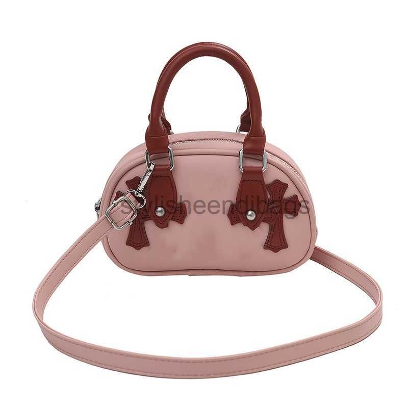 pink shoulder bag