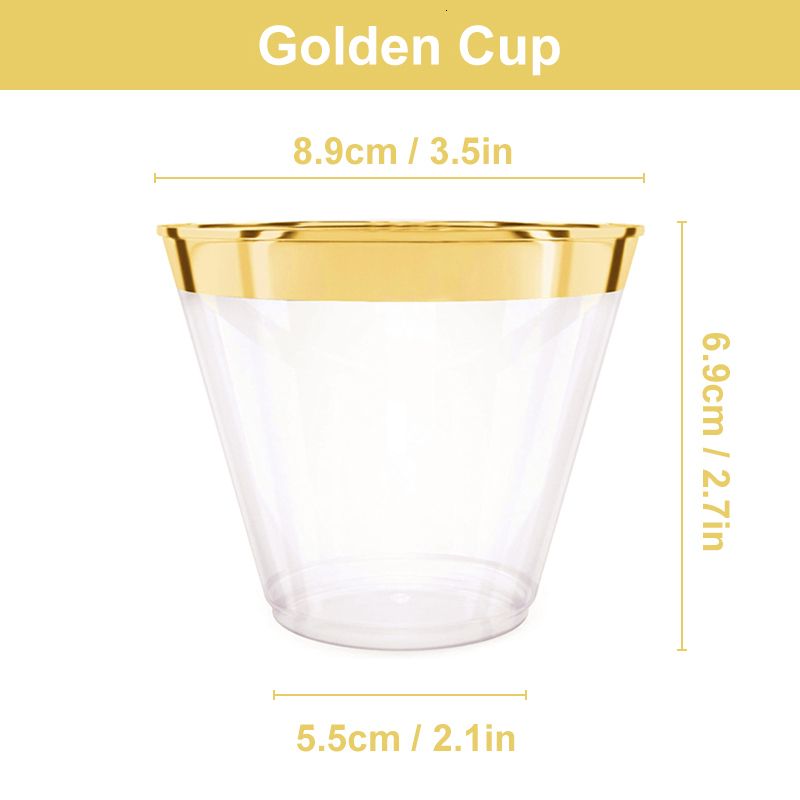 Gold Cup 50pcs-Regardez les options