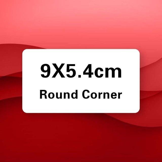 9x5.4cm Round-100 stcs
