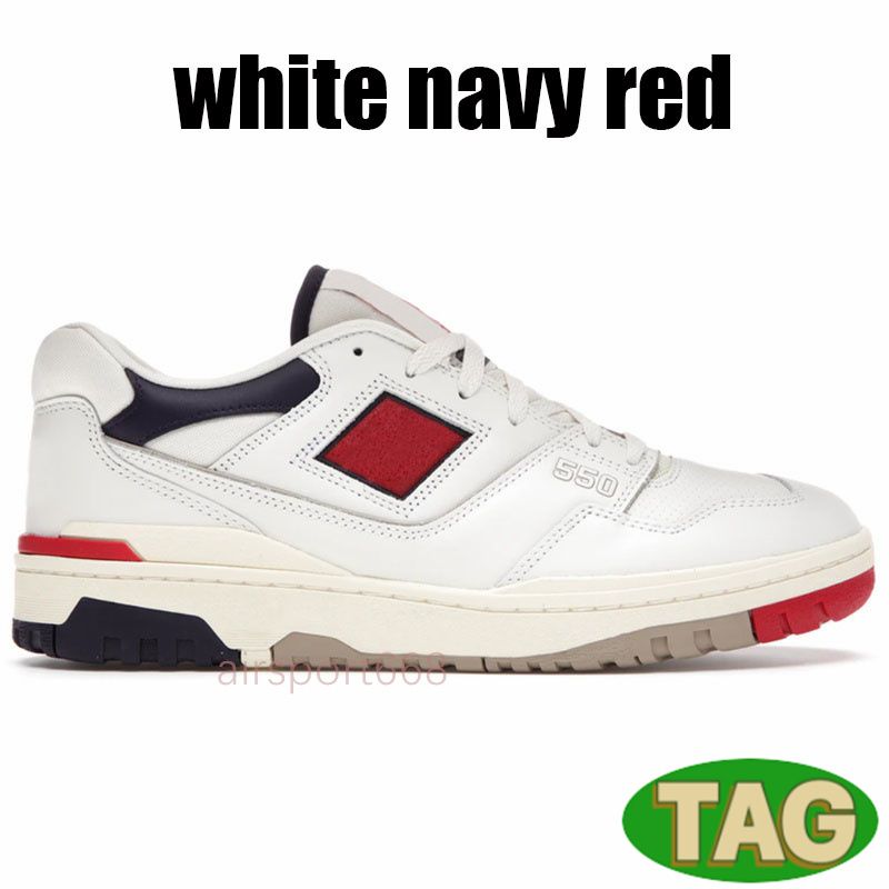 23 white navy red