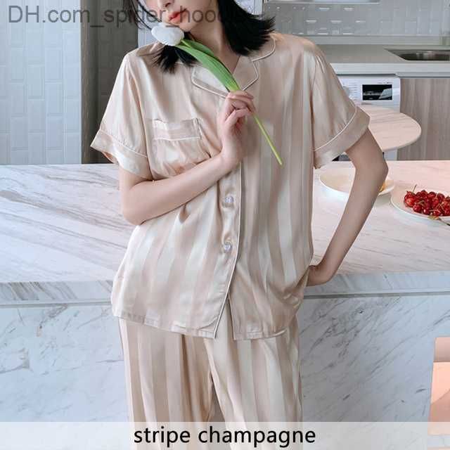 stripe champagne