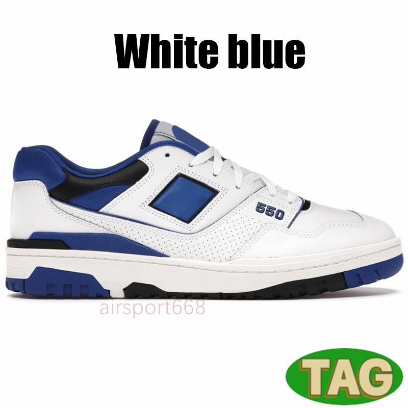 21 White blue