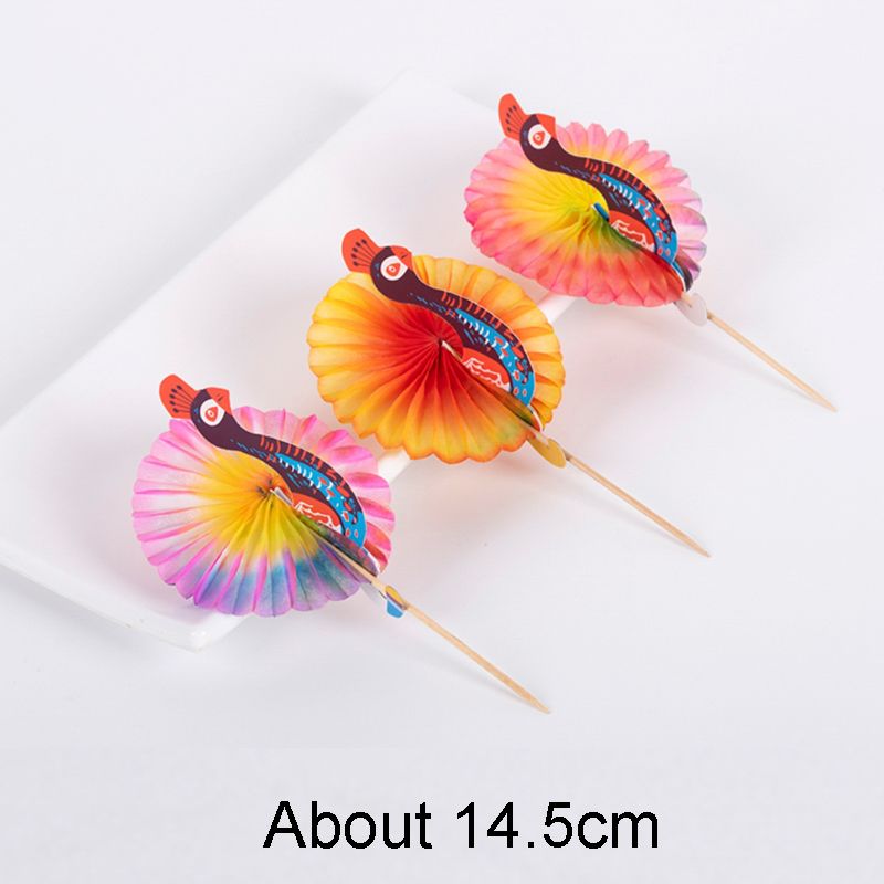 50 PCS Peacock