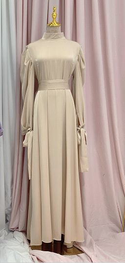 Vestido Beige