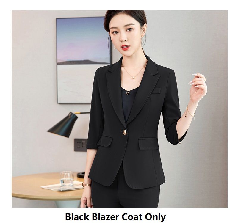 Black Blazer Coat