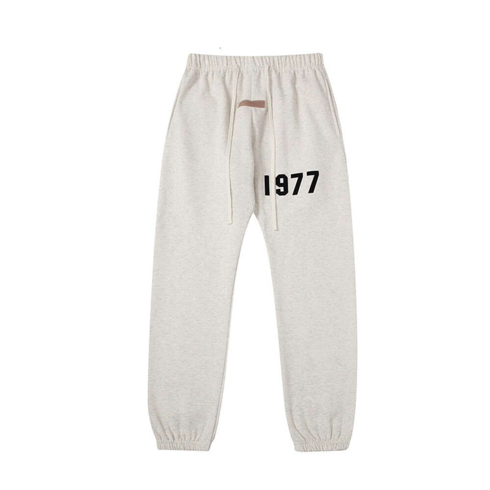 1977 Pants White Grey