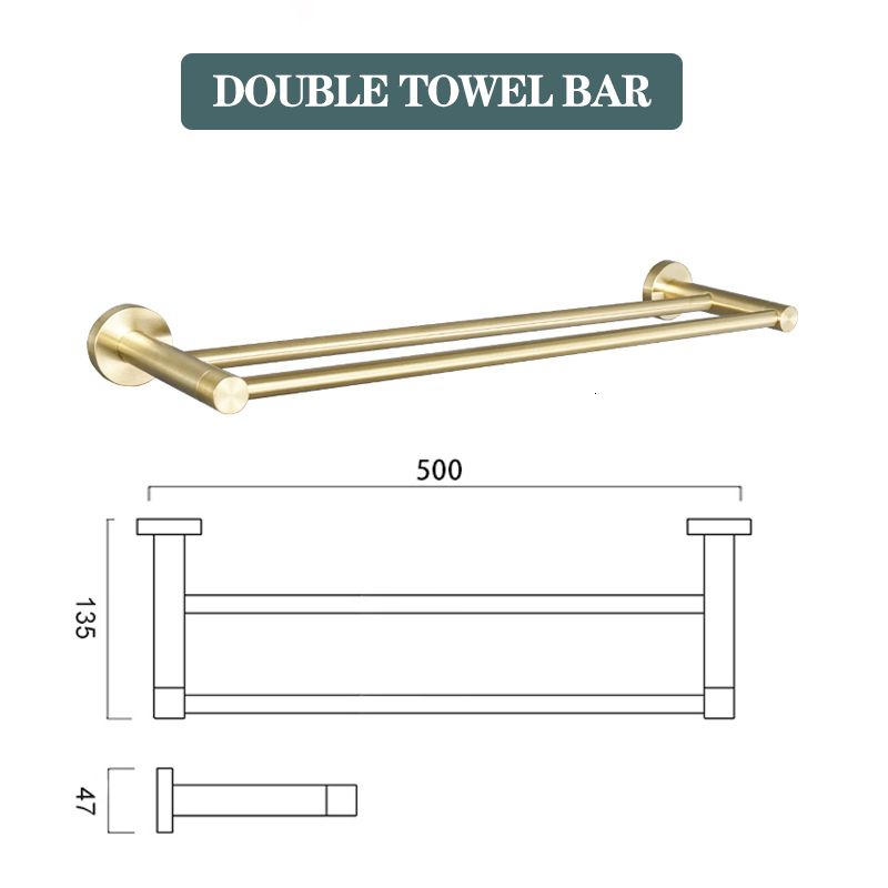 Double Towel Bar