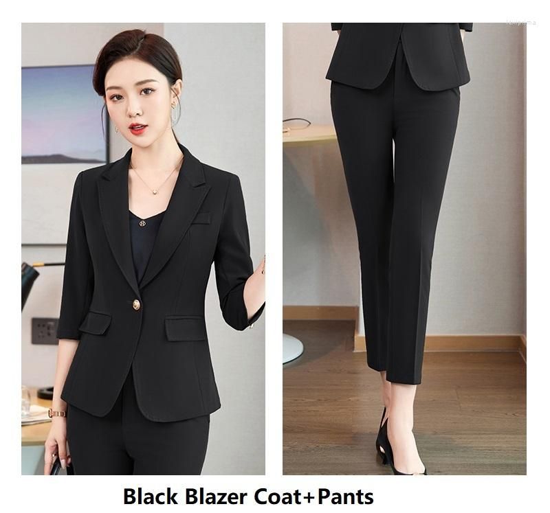 Black Pantsuits