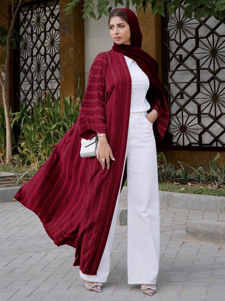 Czerwony Abaya-s