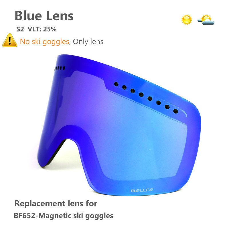 alleen blauwe revo -lens