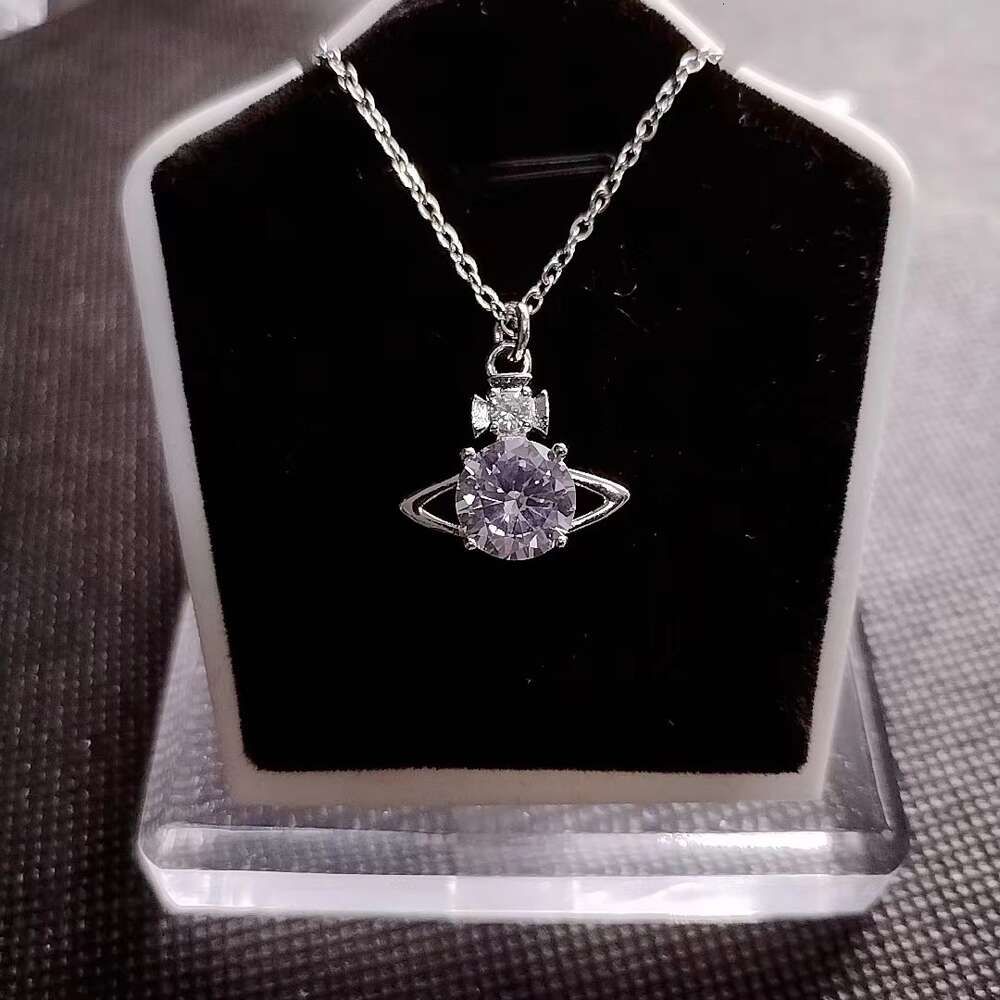 Silver Main Diamond Necklace