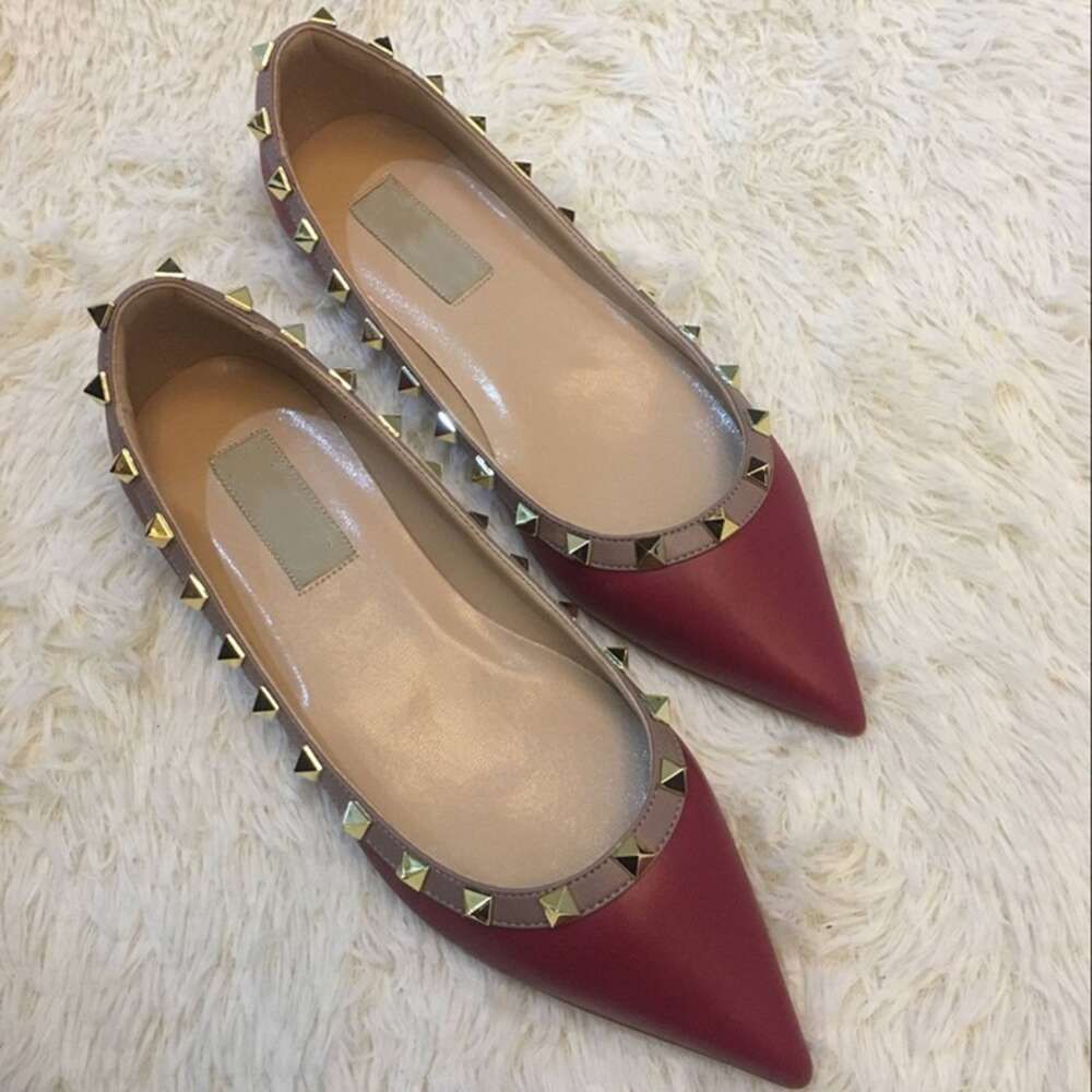 wine red patent leather