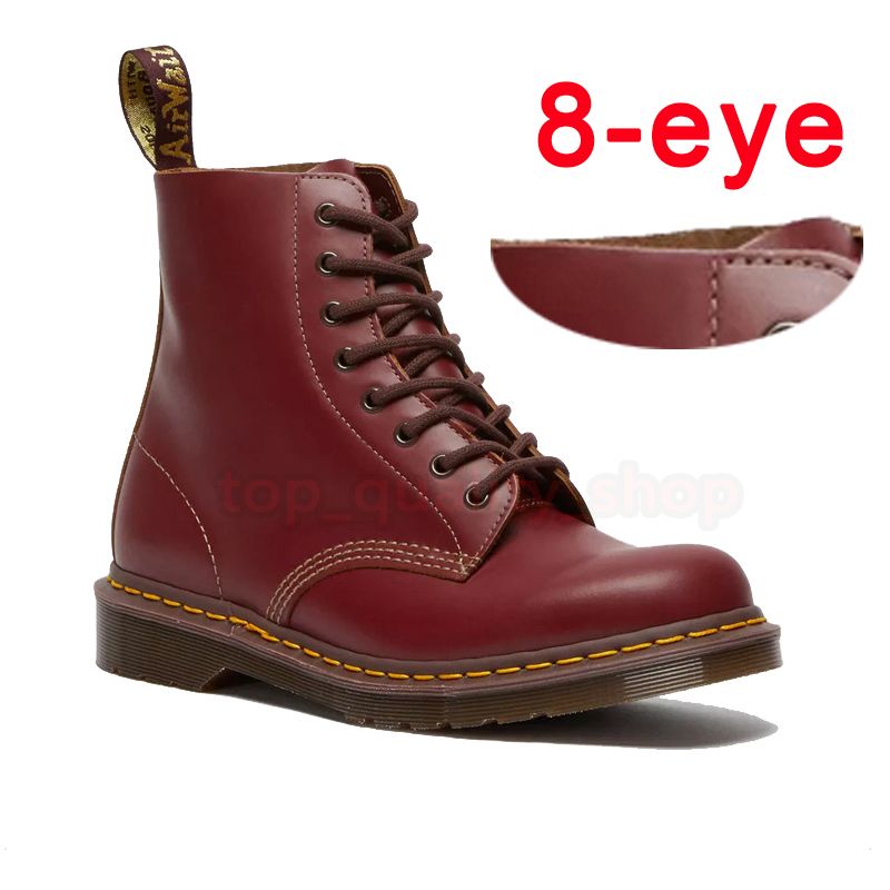 Donker IT12 1460 Vintage veterschoen rood