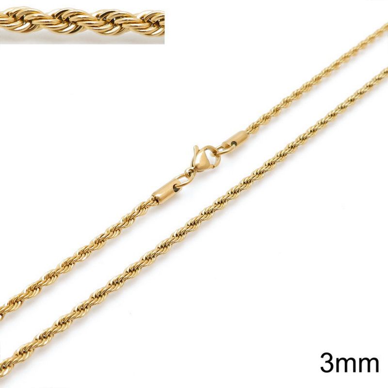 China 60cm (24in) Gold Width 3mm