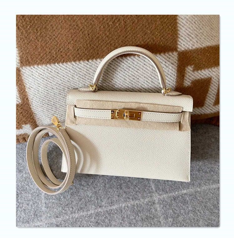 Milk Shake White 22cm Gold Buckle