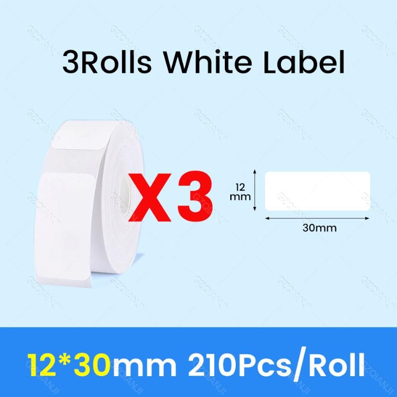 3ROLLS 12x30mm