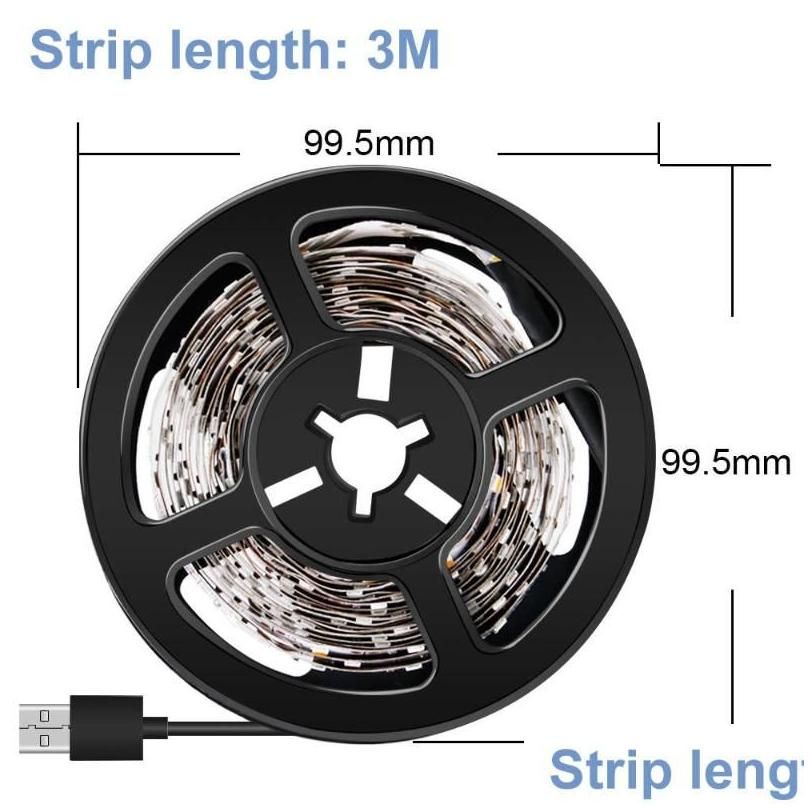 3M 180 LED bianco caldo