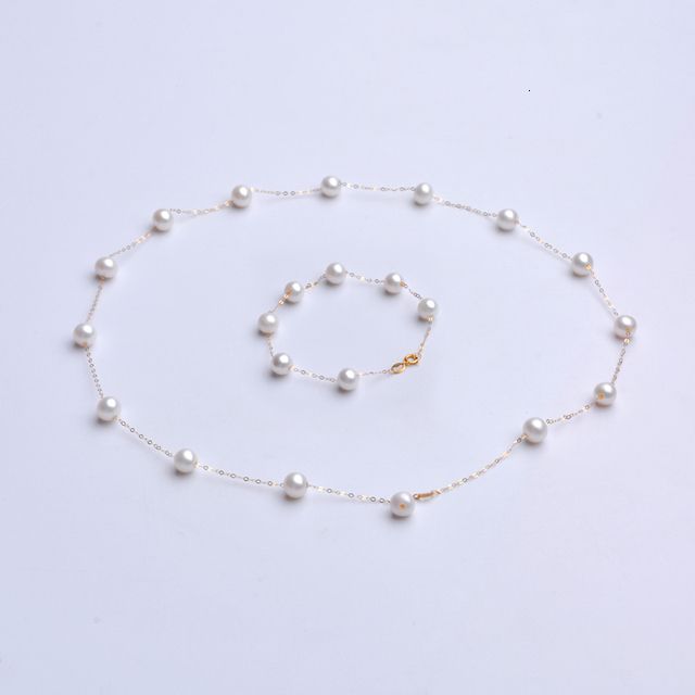 Bracelet Necklace-18k Gold