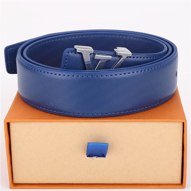 #14 silver buckle + blue