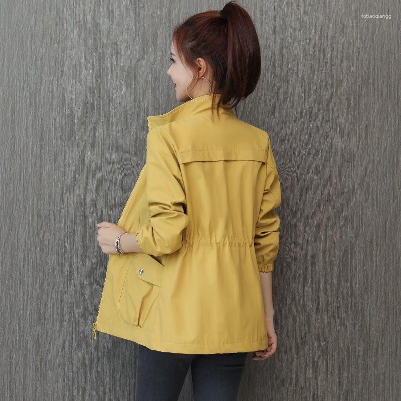 yellow coat