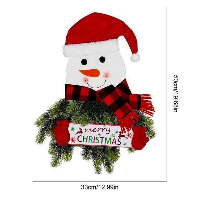 Snowman Wreath