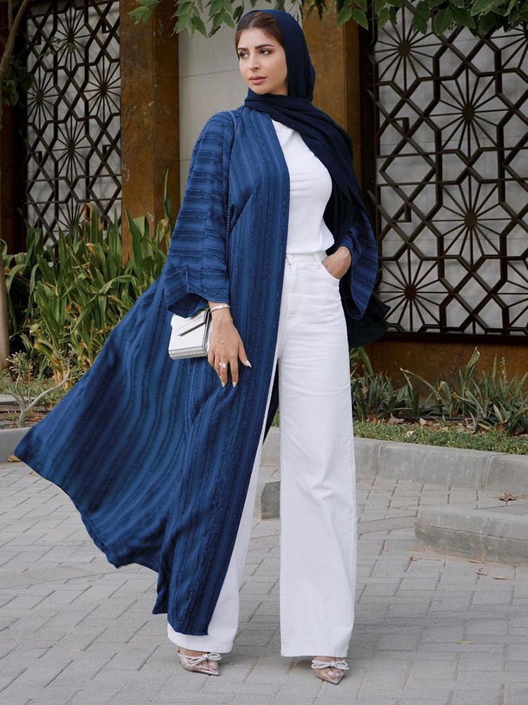 Blue Abaya-M.