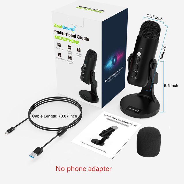 Black No Adapter