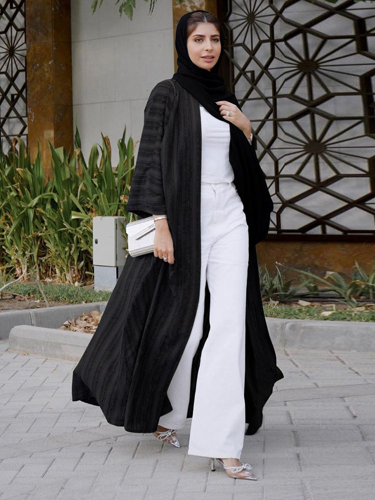 Czarny Abaya-2xl