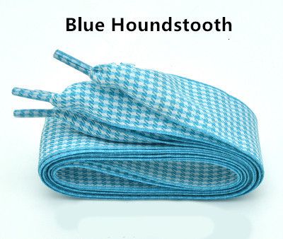 Blue Houndstooth-100 cm
