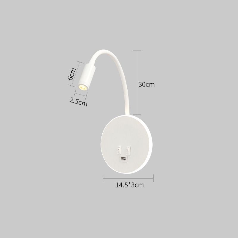 Warm White White With USB Port