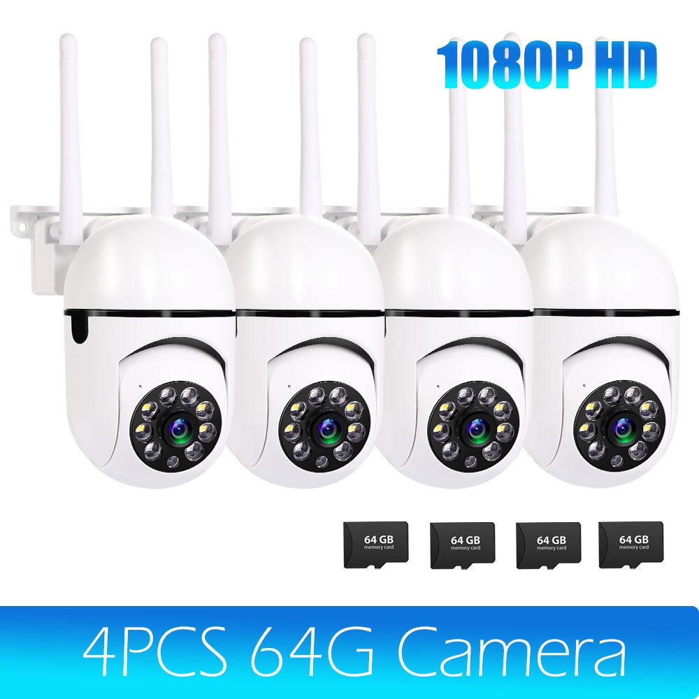 4PCS 64G Camera-UKプラグ