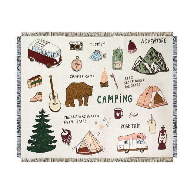 couverture de camping