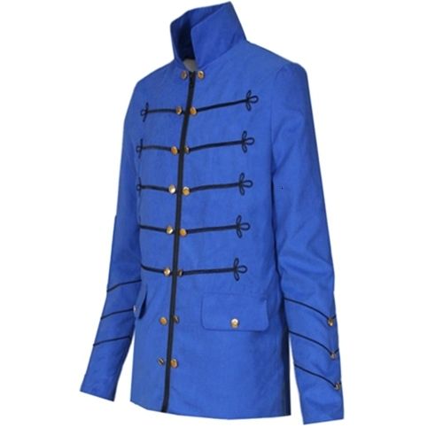 Blaue Jacke