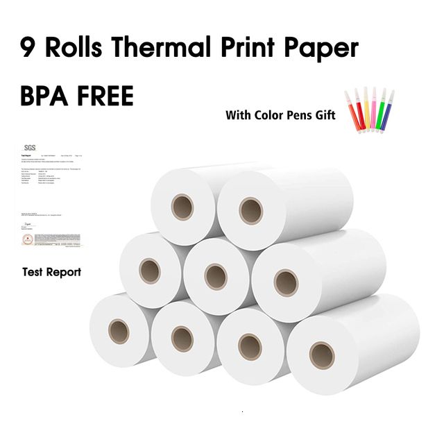 9 Roll Print Paper