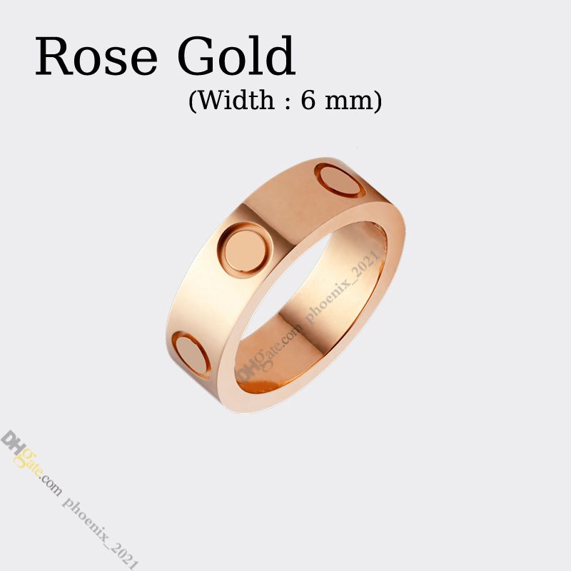 Rose Gold (6mm)