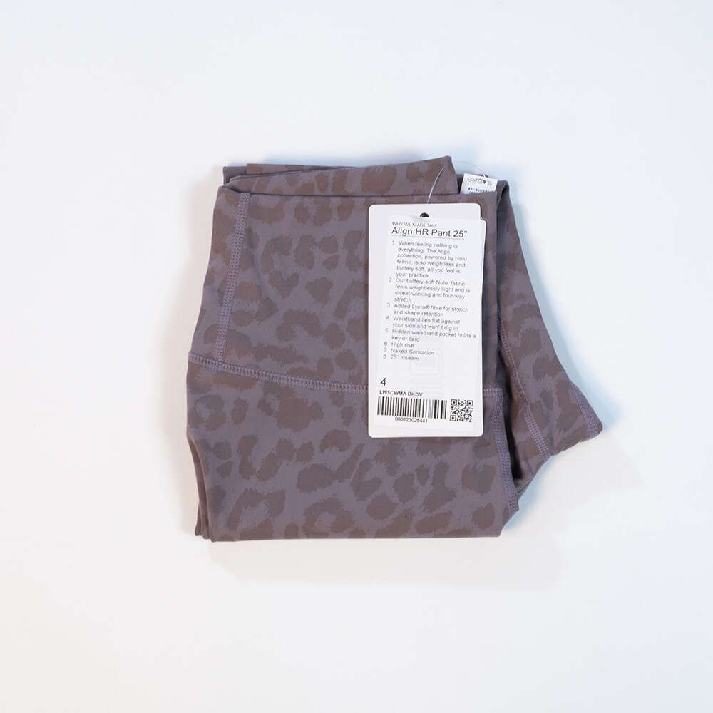 pantaloni leopardo dell'ombra viola