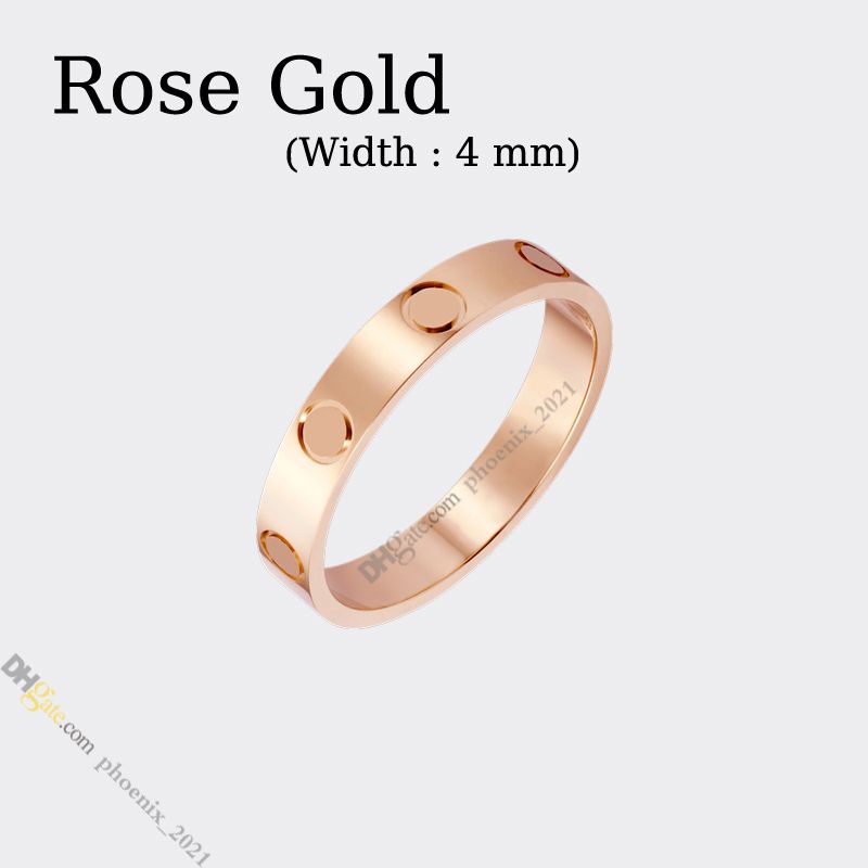 Rose Gold (4mm)