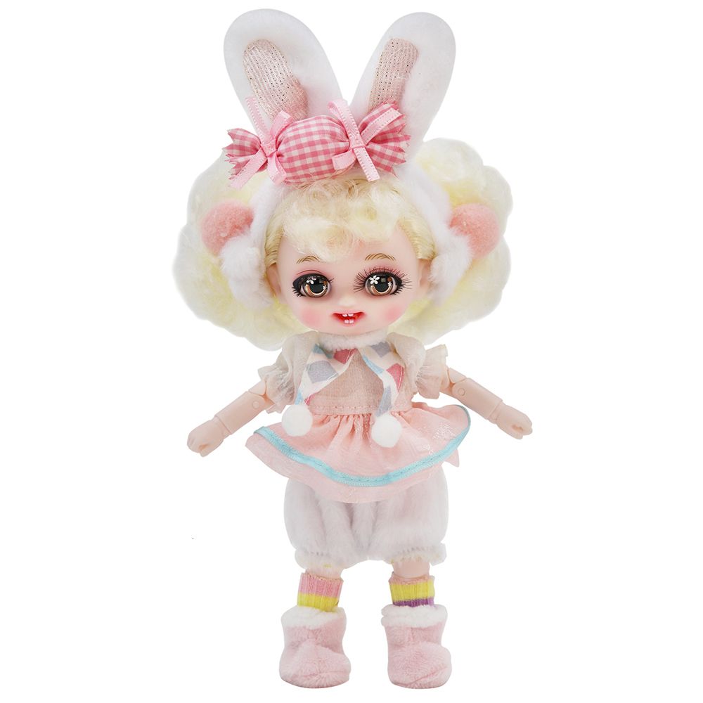 Snow Rabbit-16CMPocket Doll