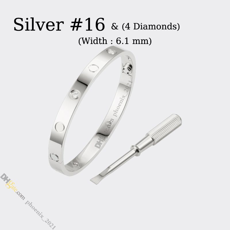 Silber # 16 (4 Diamanten)
